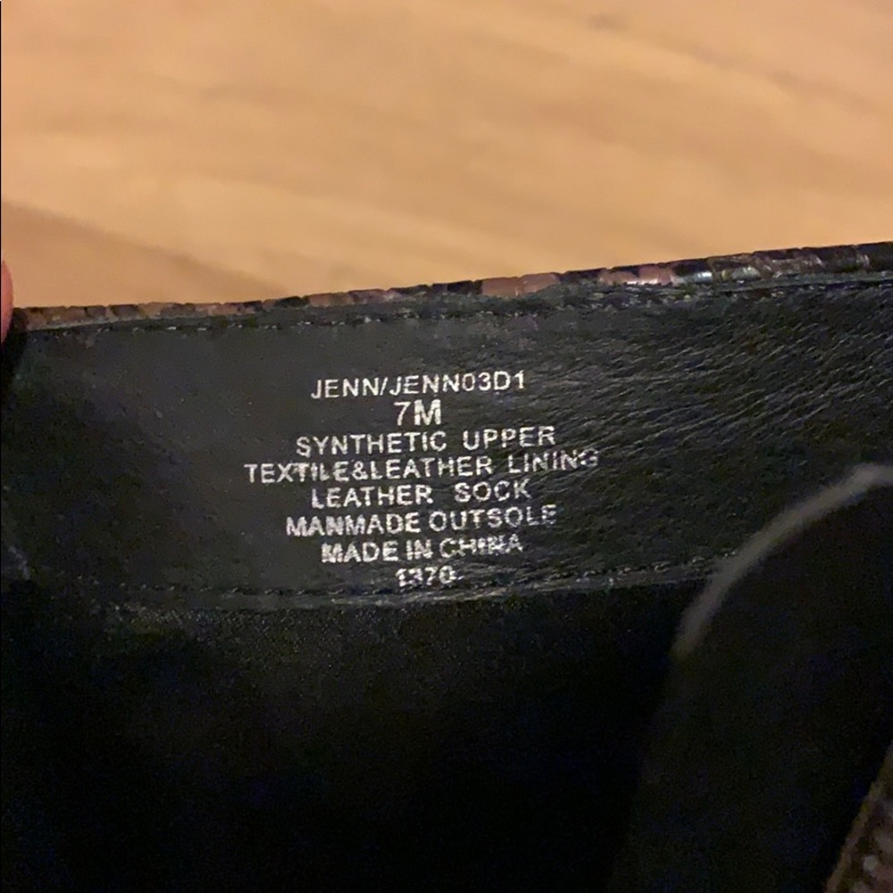Steven snakeskin booties - Picture 5 of 7